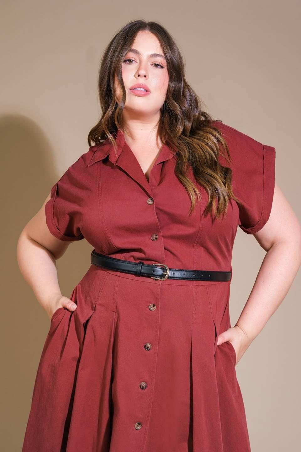 Flying Tomato Perfect Balance Woven Midi Dress in berry color, featuring a flowing, elegant design and comfortable fit.