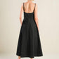 YOU ARE MY SUNSHINE DENIM MIDI DRESS