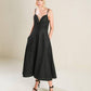 YOU ARE MY SUNSHINE DENIM MIDI DRESS