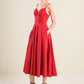 DREAM KEEPER WOVEN MIDI DRESS