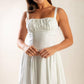 EASILY LOVED WOVEN MIDI DRESS