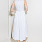 CATCH THE SUN IN WHITE  WOVEN MIDI DRESS