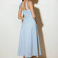 CAREFREE DAISY WOVEN MIDI DRESS