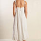 JUST WONDERING WOVEN MIDI DRESS