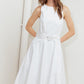 POET’S MUSE WOVEN MIDI DRESS