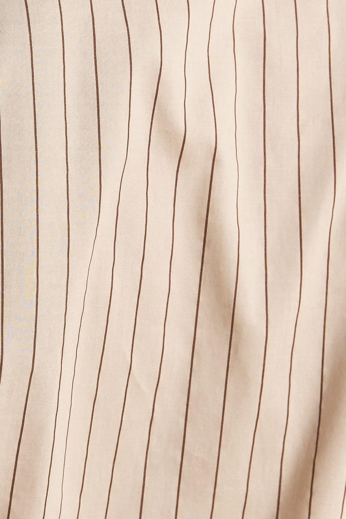 Flying Tomato classic neutral woven midi dress in taupe, featuring a flowing design and elegant waistline for versatile style.