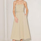 UNDERSTATED ICON WOVEN MIDI DRESS