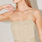 UNDERSTATED ICON WOVEN MIDI DRESS