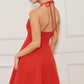 RODEO ROMANCE WOVEN MINI DRESS