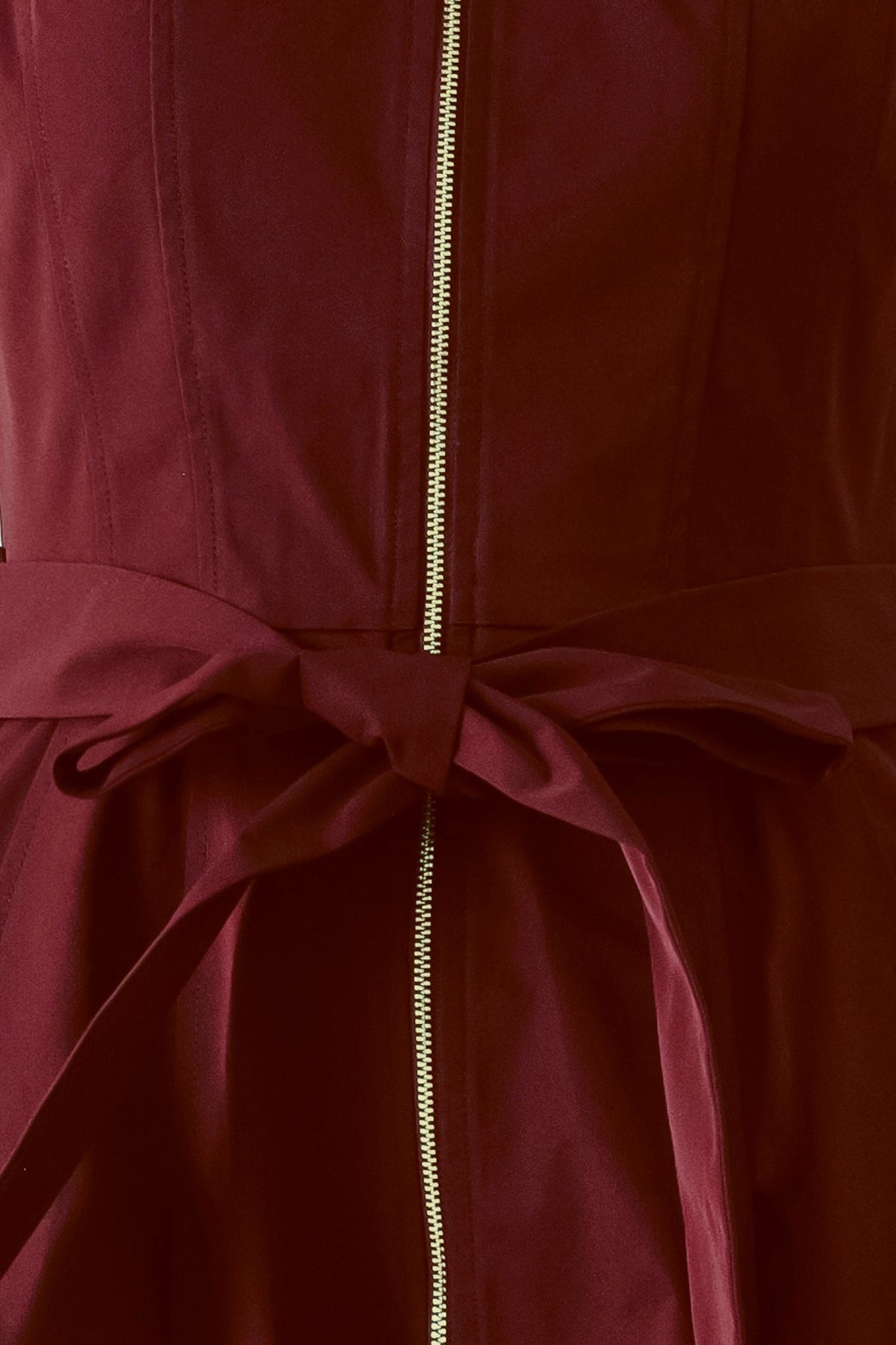 Flying Tomato timeless mood woven midi dress in burgundy, featuring a stylish, flowy design with intricate woven details.