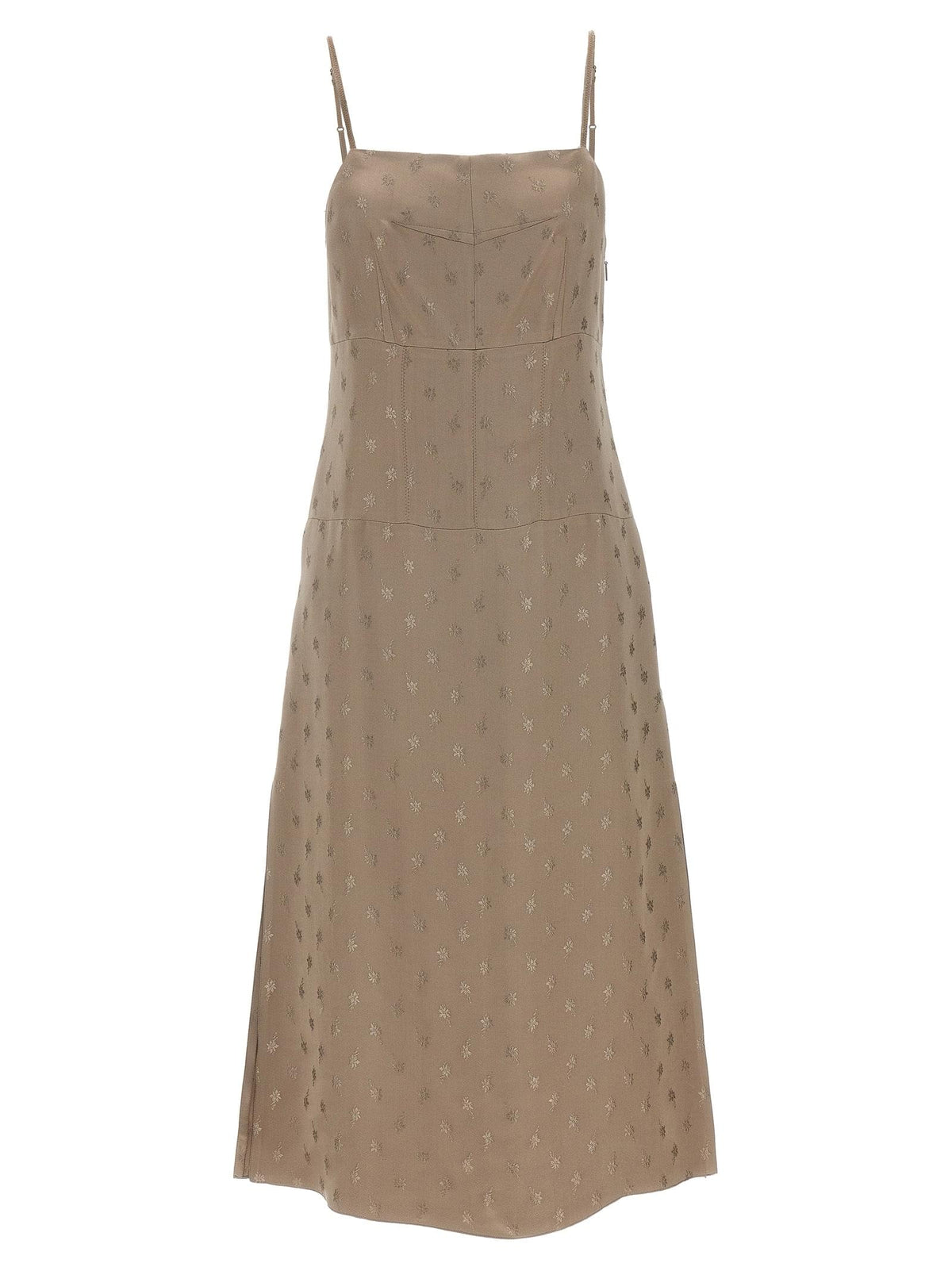 Fendi Women Satin Midi Dress