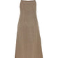 Fendi Women Satin Midi Dress