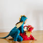 Jade Blue and Gold Dragon Costume