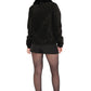 Genuine Suede Mink Trim Jacket