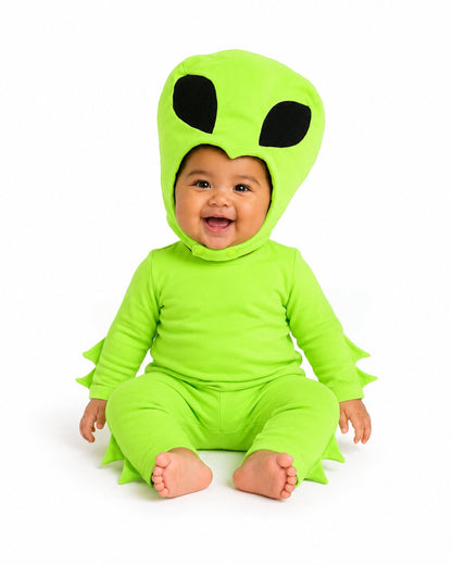 Baby Cosmic Green Alien Costume
