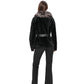 Bari Genuine Astrakhan Silver Fox Trim Coat