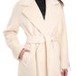 Premium 100% Australian Merino Wool Coat in Marshmallow