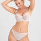 Samanta Fiorella Pastel Mesh Balconette Bra