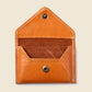 Mini Envelope Wallet With RFID protection - Honey