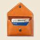 Mini Envelope Wallet With RFID protection - Honey
