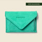 Mini Envelope Wallet With RFID protection - Mint