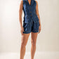 SPRING ROMANCE DENIM VEST
