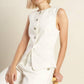 DELICATE HUE WOVEN VEST