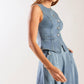 AT FIRST GLANCE DENIM VEST
