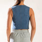 ISLAND DAYDREAMS DENIM VEST