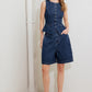COFFEE PETAL DENIM VEST