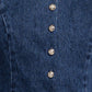 COFFEE PETAL DENIM VEST