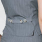 SMILE BRIGHT IN GREY WOVEN VEST