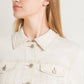 MODERN NEUTRAL TWILL JACKET