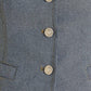 CONFIDENTLY COOL TAILORED WOVEN VEST