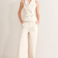 RUNWAY TAILORED WOVEN VEST