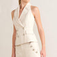 RUNWAY TAILORED WOVEN VEST