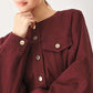 MERLOT RIDGE WOVEN JACKET