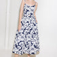 Navy woven midi skirt from Flying Tomato featuring a plain design and a comfortable, stylish fit.