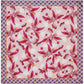 Bruna (pink)- Soft and lightweight Italian foulard from pure silk
