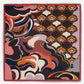 Giorgia (green/pink) - Italian soft and lightweight foulard made from pure silk