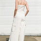 ROYAL AFFAIR WOVEN JUMPSUIT
