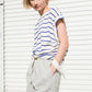 Flying Tomato Call My Lovely shorts in heather grey, casual cotton shorts with a relaxed fit and adjustable waistband.