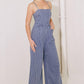 BEGIN AGAIN BLUE DENIM JUMPSUIT