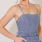 BEGIN AGAIN BLUE DENIM JUMPSUIT