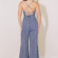 BEGIN AGAIN BLUE DENIM JUMPSUIT