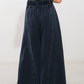 Flying Tomato Sail On denim pants in indigo color, featuring classic straight-leg style and front pockets.