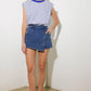 FOR A SECOND DENIM SKORT