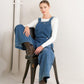 LET ME TALK DENIM CARGO JUMPSUIT