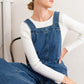 LET ME TALK DENIM CARGO JUMPSUIT