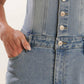 WALK WITH ME DENIM JUMPSUIT